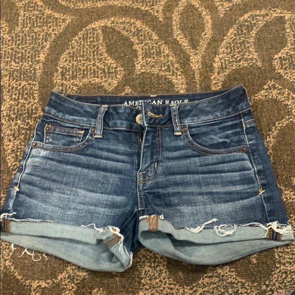 American eagle denim shorts